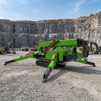 Grue araignée sur chenilles, grue araignée de haute qualité de 10 tonnes et 12 tonnes