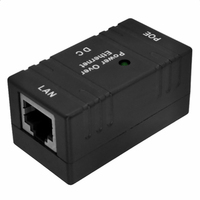 Alimentation par Ethernet DC 5V ~ 48V2A Distance de Transmission 100 mètres IEEE 802.3at/af Standard 100Mbps 96W Megabit PoE Injecteur 48V 24V