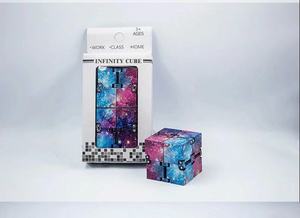 Hot Selling 2026 Children Education Toys Adult <b>Infinity</b> Folding <b>Cube</b> Stress Relief Fidget Toy - Product Image 4