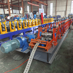 Machine de formage à rouleaux de haute précision pour supports solaires, conception personnalisée populaire au Mexique, avec moteur de boîte de vitesses et roulement pour ligne de production de ponts de plancher - Product Image 2