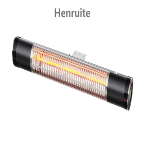 Calentador eléctrico para el hogar, calentador infrarrojo para exteriores con interruptor remoto, calentadores eléctricos para exteriores, 1500W montados en la pared - Product Image 1