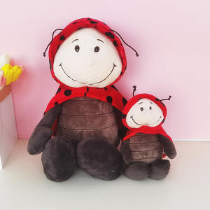 हॉट सेलिंग स्कार्ब राग गुड़िया नरम बच्चों को उपहार पशु भरे हुए खिलौने प्यारे कार्टून लादिबग प्लश खिलौने थोक - Product Image 3