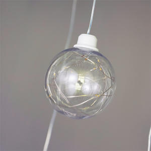 Lampe suspendue en fil de cuivre à 10 têtes de gypsophile, directement de l'usine, pour la décoration de lieux de <span class=keywords><strong>mariage</strong></span> et de festivals - Product Image 4
