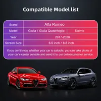 Upgrade Baru Wireless CarPlay Android Auto Alfa Romeo Stelvio/Giulia 2017-2019 Kamera Mobil Original Aksesoris Airplay 1 Tahun