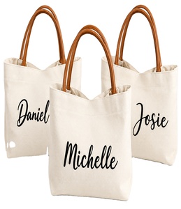 Custom Cotton <b>Canvas</b> Messenger Shoulder Bag Personalized Logo Multi Pocket Large Capacity Travel Tote <b>Handbag</b> - Product Image 1