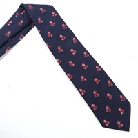 Benutzer definierte Herren Krawatte mit Weihnachts logo Formale Jacquard Baum Schneeflocke und Blumen gestreiften Muster Weihnachts krawatten