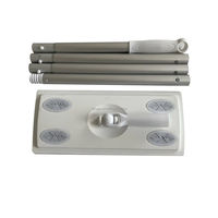 Balai serpillière jetable 2025 pour nettoyage sec et humide, en tissu non tissé, facile à utiliser, avec manche en aluminium à 4 sections