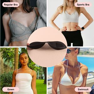 WENMEI Top <span class=keywords><strong>Senza</strong></span> <span class=keywords><strong>Spalline</strong></span> e <span class=keywords><strong>Senza</strong></span> Schienale, Bestseller di Moda, Lavabile, <span class=keywords><strong>Senza</strong></span> Cuciture, Sexy, Traspirante, Pezzo Unico, 100% Poliestere, <span class=keywords><strong>Coppe</strong></span> Imbottite in Schiuma - Product Image 6