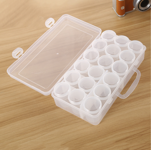 Chất Lượng Tuyệt Vời 18 Chai Phù Hợp Với Hộp Đựng Thuốc Có Tay Cầm Hộp Lưu Trữ Di Động - Product Image 2