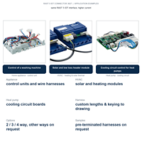 Connecteur RAST 5 IDT Série 3627, 23,4 pôles, à insertion par déplacement d'isolation, pas de 5,0 mm, 250 V CA, 16 A, connexions filaires DIN