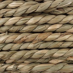 Corde en jonc de mer torsadé naturel à deux plis au meilleur prix pour le matériel de panier décoratif - Product Image 3