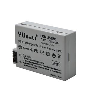 Batería LP-E8D de 1050mAh Tipo-C para Canon EOS 550D 600D DSLR, Certificación CE RoHS, Venta al Por Mayor, Garantía de 12 Meses - Product Image 1
