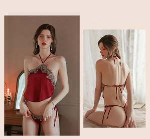 X8371 <span class=keywords><strong>Conjuntos</strong></span> íntimos calientes <span class=keywords><strong>de</strong></span> tamaño personalizado dormitorio maduro <span class=keywords><strong>ropa</strong></span> <span class=keywords><strong>de</strong></span> mujer sexy sujetador panty conjunto lencería sexy <span class=keywords><strong>para</strong></span> damas <span class=keywords><strong>ropa</strong></span> <span class=keywords><strong>de</strong></span> dormir <span class=keywords><strong>de</strong></span> mujer - Product Image 6