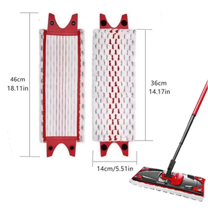 Adecuado para Ocedar Flatbed Mop Head Pad Microfiber Mop Pads Adaptation <span class=keywords><strong>Vileda</strong></span> Mop - Product Image 1