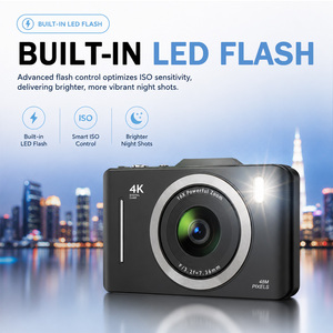 Cámara Digital 4K de 48MP con Autoenfoque, Pantalla IPS de 2.8 Pulgadas, Grabadora de Video MP3 <span class=keywords><strong>para</strong></span> Vlogging, Ideal <span class=keywords><strong>para</strong></span> <span class=keywords><strong>Principiantes</strong></span>, Clases de Fotografía y Escuela - Product Image 6