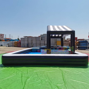 Bar inflable de PVC para piscina, tipo pub, con asientos para fiestas y eventos al aire libre. - Product Image 2