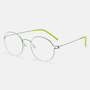 Monturas de Gafas Minimalistas Rectangulares con Patrón Geométrico de Acero Inoxidable Premium, Fotocromáticas y con Protección Anti-Luz Azul - Product Image 5