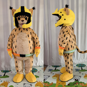 Costume de mascotte personnalisé <span class=keywords><strong>Coyote</strong></span>, thème mexicain, pour adultes, performance, carnaval, déguisement - Product Image 6