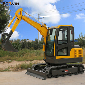 Equipo de maquinaria de construcción FW40B, excavadora de retroexcavadora hidráulica de 4 toneladas, Mini excavadora de orugas en venta - Product Image 5