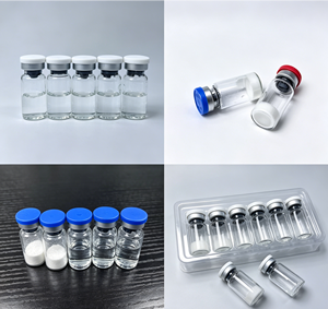 Empty Cosmetic Vial Bottle for Beauty Lyophilized <b>Powder</b>, <b>Compact</b> Portable Design, Factory Bulk Supply Custom Logo - Product Image 5