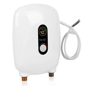Mini Máy nước nóng điện, tankless Máy nước nóng điện ngay lập tức cho nhà bếp phòng tắm rửa