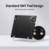 Mini IBC SMT personnalisé pour module solaire PET ETFE ultra-mince de type N 60x60mm pour capteur LoRa, collier pour bétail, verrou de vélo intelligent