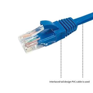 Denixi OEM 30M CAT5 CAT5e Cable de red-CCA Aluminio revestido de cobre, 26AWG, Conector RJ45, Solución de equipo de fábrica - Product Image 2