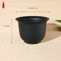 Pots de fleurs en résine pour orchidées et succulentes, style contemporain, style chinois, contrôle des racines, écologiques, pour salon et bureau