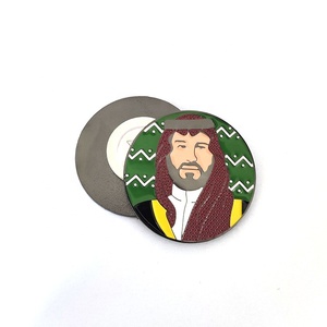 Stock prêt Arabie saoudite Salman roi et prince héritier broche de la fête nationale - Product Image 4