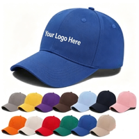 Casquettes de baseball en coton brodées en 3D personnalisées, style vintage bicolore, pour la course en extérieur, vente en gros