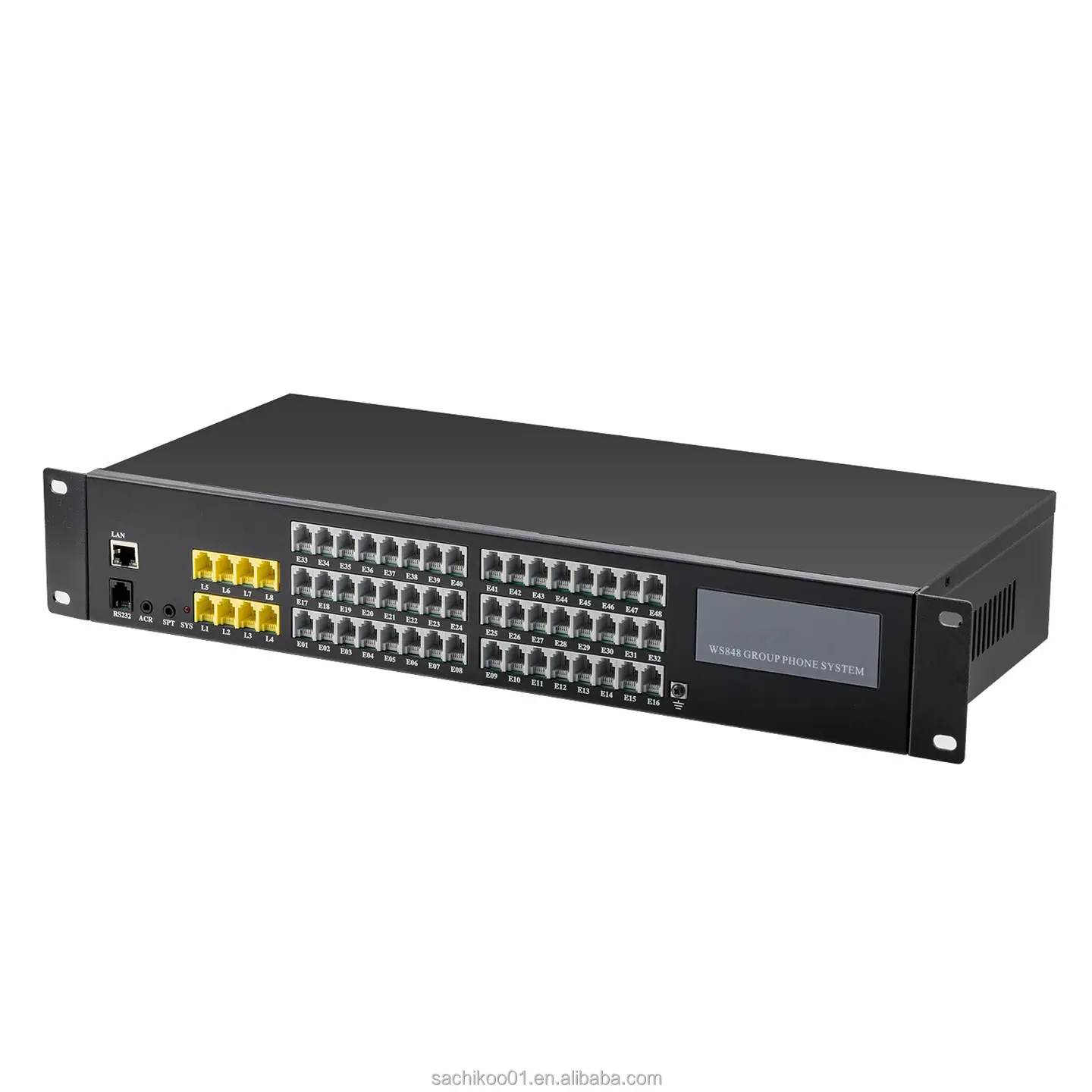 Sachikoo chất lượng analog thông minh hệ thống điện thoại PBX với phần mềm thiết lập cho tất cả các điện thoại