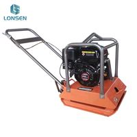 Compacteur à plaque vibrant autoporté C90 Robin/Loncin/Lifan avec moteur à couple élevé et roulement pour le compactage du sol