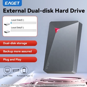 EAGET G22Pro-2 640GB 2TB Tragbare Externe Festplatte Dual-Disk-Core 5Gbps externe Festplatte Externe HDD Festplattenlaufwerk - Product Image 3