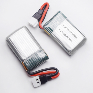 Miễn phí Mẫu kích thước nhỏ 781723 651723 701723 3.7V 160mAh 15C 20c UDI u939 JJRC H20 SYMA S8 RC bay không người lái pin lithium polymer gói - Product Image 5
