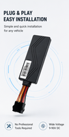 Rastreador GPS de Navegación 2026 Más Barato con Relé Inmovilizador y Corte de Motor para Coche, Moto, Camión, Vehículo