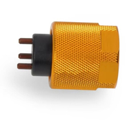 Herramientas de Reparación de Inyectores, Llave de Tres Puntas, Herramienta de Cabeza de Llave de Tres Puntas para Inyector Diesel Common Rail Dennso