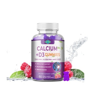 OEM sıcak satış <span class=keywords><strong>Vitamin</strong></span> kalsiyum + <span class=keywords><strong>D3</strong></span> Gummies sağlık desteği kemik sağlığı Gummies için yetişkin için çiğneme - Product Image 1