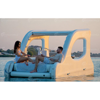 Bateau électrique solaire 2025 Nouveau design Bateau électrique solaire Lounge de fête Bateau gonflable Sea Panzer à vendre