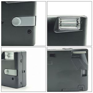 Persobalizada 35mm Film Camara Yellow Shell Plastic Single Use Camara De Fotos Desechable Para Bodas - Product Image 3