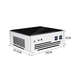 Mini PC de Escritorio de 11.ª Generación <span class=keywords><strong>I3</strong></span>-<span class=keywords><strong>1115G4</strong></span> con Doble LAN de 2.5G, 6 Puertos USB, Pantalla HD, NUC Pocket Box PC, Compatible con Enchufes de AU, EE. UU., CN y UE - Product Image 6