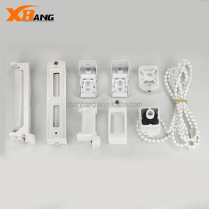 Sistema de cable de sombra romano silencioso al por mayor, accesorios de riel de pista de persianas romanas con <span class=keywords><strong>carrete</strong></span> de cable de soporte montado y tapa final - Product Image 1