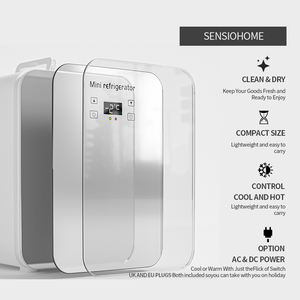 Mini nevera portátil de 8L para dormitorio, barata pero de calidad, mini nevera de belleza, mini nevera para habitación de Hotel - Product Image 4