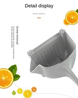 Hoge kwaliteit handmatige citruspers voor sinaasappels & citroenen, aluminiumlegering, antiaanbaklaag, handpers voor de keuken