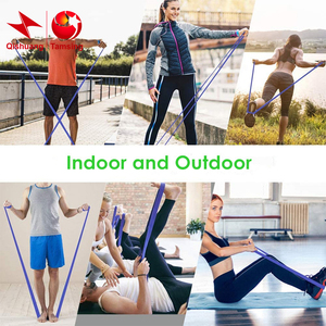 أحزمة مقاومة من اللدائن الحرارية أحزمة تساعد على الصعود أحزمة تمرين تمرينات رياضية تمارين مقاومة للعمل الشاق أحزمة لياقة تمارين - Product Image 6