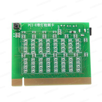 Carte de test PCI-E pour carte mère, testeur de slot PCI Express 16X avec indicateur LED