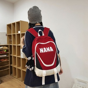 Nana Student <b>Backpack</b> 18 In <b>Large</b> <b>Capacity</b> School Bag For Boys With Letter Design Summer 2024 - Product Image 4