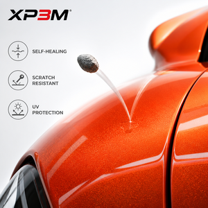ฟิล์มใสกันรอยรถยนต์ XP3M สีส้มลาวา B OEM เคลือบเงา TPU ความหนา 7.5 มิล ซ่อมแซมตัวเองได้ ป้องกันรอยขีดข่วน ป้องกันสีเหลือง ช่องระบายอากาศ - Product Image 6
