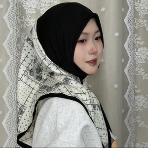 Hijab Instantáneo Elegante de Moda Nueva de Malasia, el Más Vendido del 2026, Hijabs Estampados para Banquetes y Uso Diario para Mujeres <span class=keywords><strong>H874</strong></span> - Product Image 5