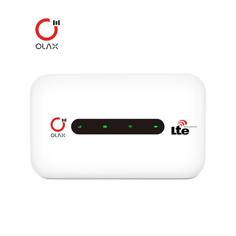 Olax Bộ định tuyến di động MT20 4G Bộ định tuyến Wifi 4G với pin 2100 mAh Bộ định tuyến wifi nhỏ tốc độ 150Mbps tốc độ tải lên Wifi bỏ túi