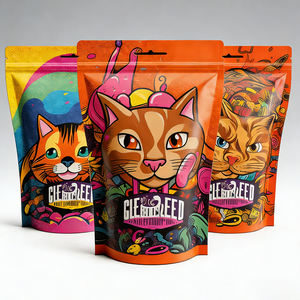 Bolsas Personalizadas de Poliéster de Grado Alimenticio con Cierre Hermético, Resistentes al Olor, en Negro Mate, de 3.5g, 7g, 14g y 28g; Bolsas Impresas Personalizadas - Product Image 1